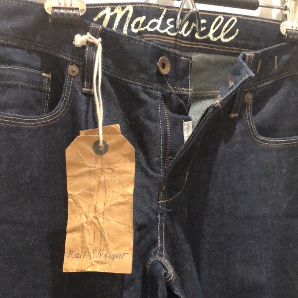 Madewell straight rail denim - Picture 2 of 4